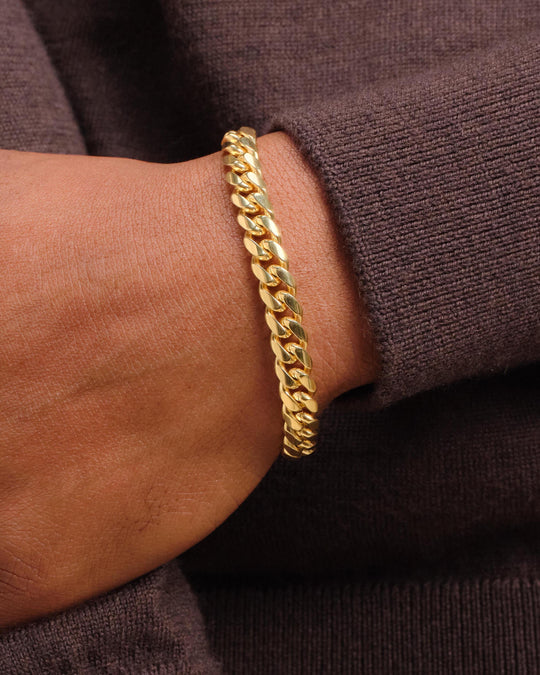 Cuban Link Bracelet  8mm - Image 2/5