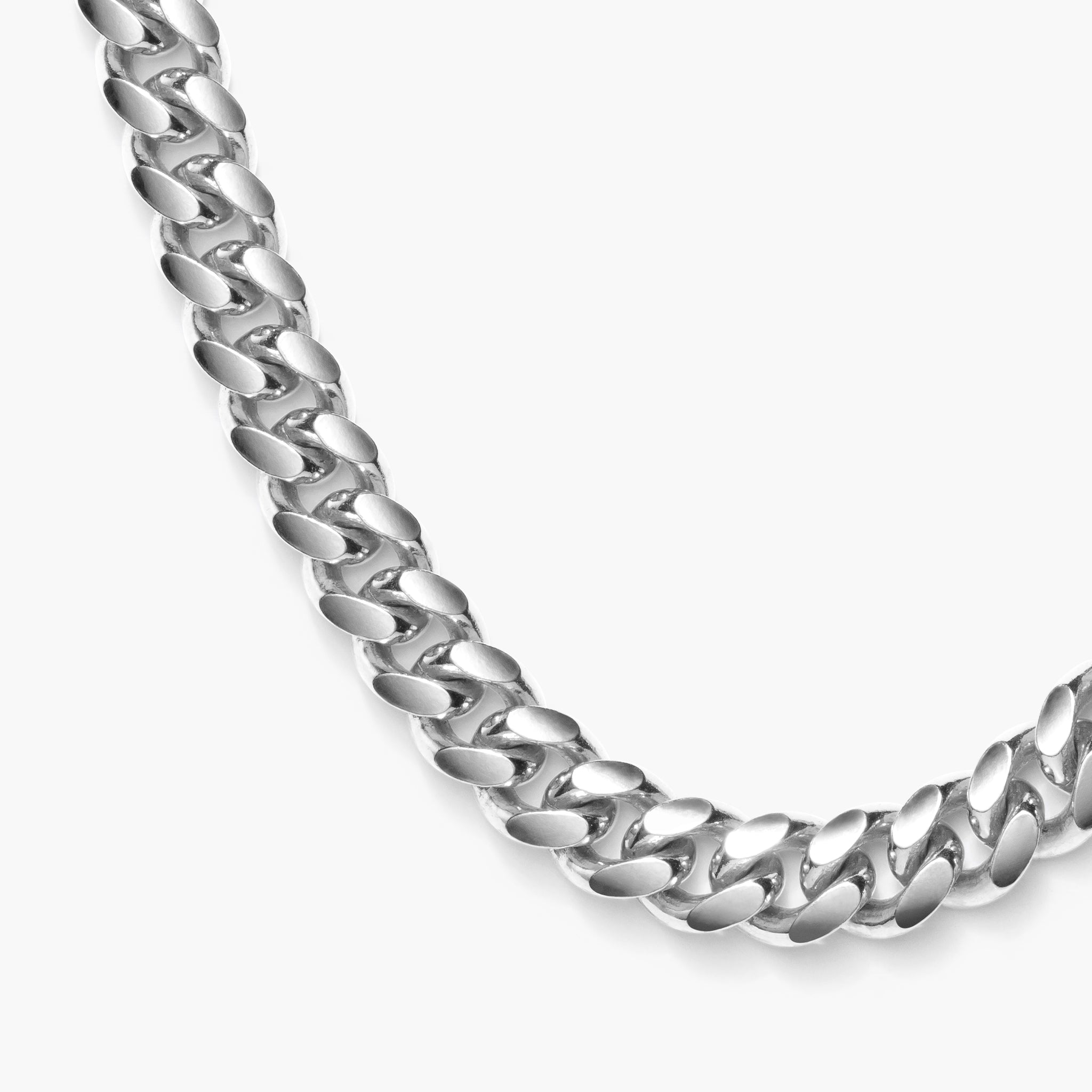 Essential Cuban Chain Necklace | Men Silver| Nominal