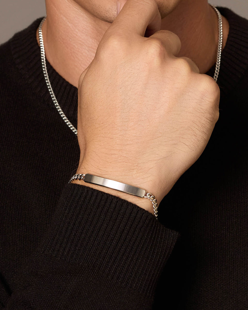 Cuban Link ID Bracelet - 5mm