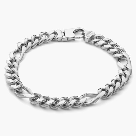 Figaro Chain Bracelet - 8mm - Image 1/2