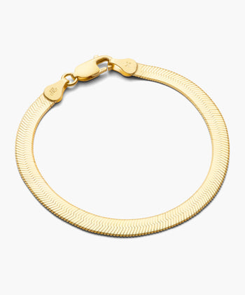 Picture of Women's Herringbone Chain Bracelet - 5mm