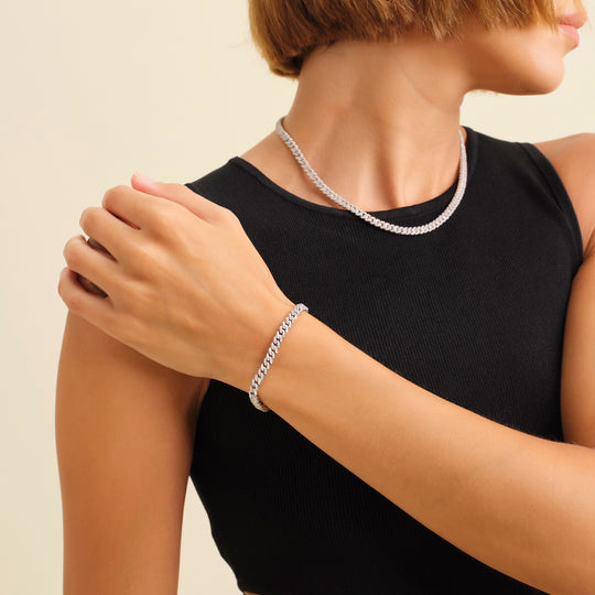 6 Styles Cute Silver Copper Chain Bracelet Charm Bangle Women Jewelry Gift  New | eBay