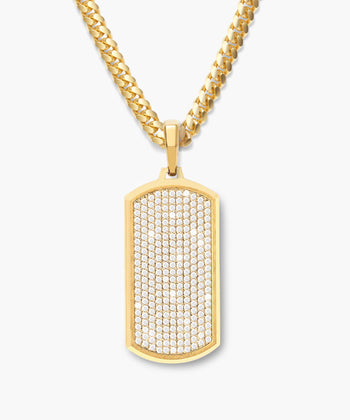Iced Out Capitol Pendant