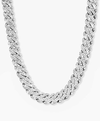 Iced Out Cuban Link Chain - 10mm