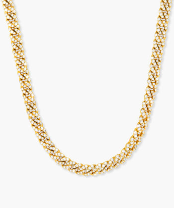 Iced Out Cuban Link Chain - 5mm