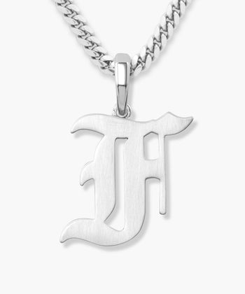 Letter F Pendant