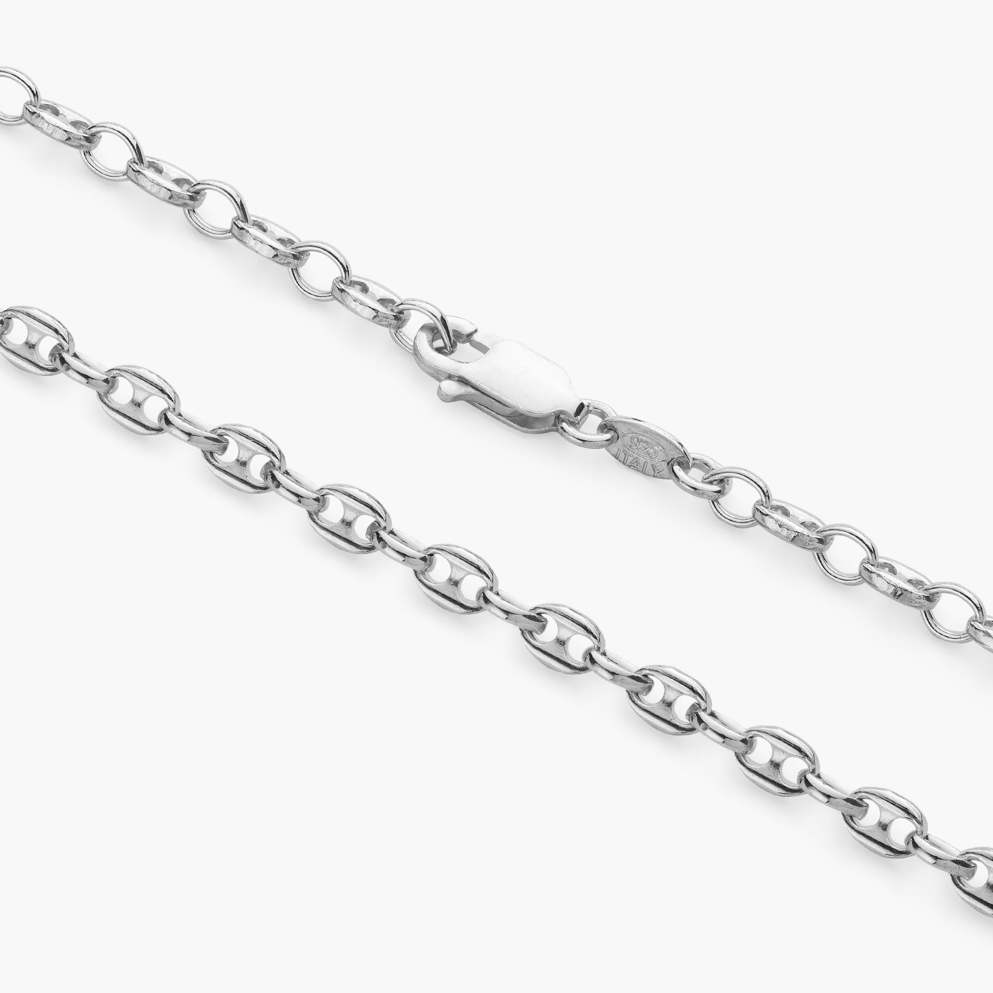 Men's Mariner 3mm Chain Necklace – The Silver Wren