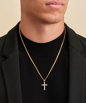 Picture of Micro Studded Cross Pendant