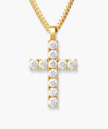 Picture of Micro Studded Cross Pendant