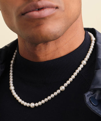Picture of Offset Pearl Necklace