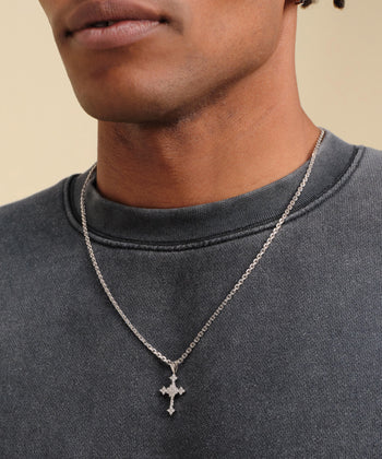 Pavé Cross Pendant