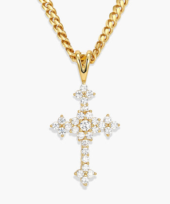 Pavé Cross Pendant