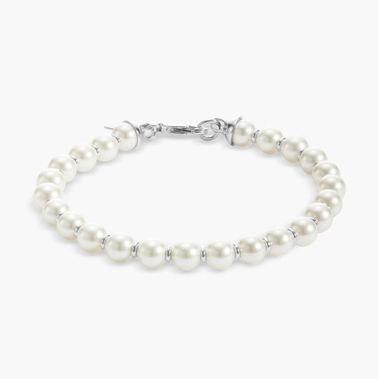 Pearl Rondelle Bracelet - 6mm - Image 1/2