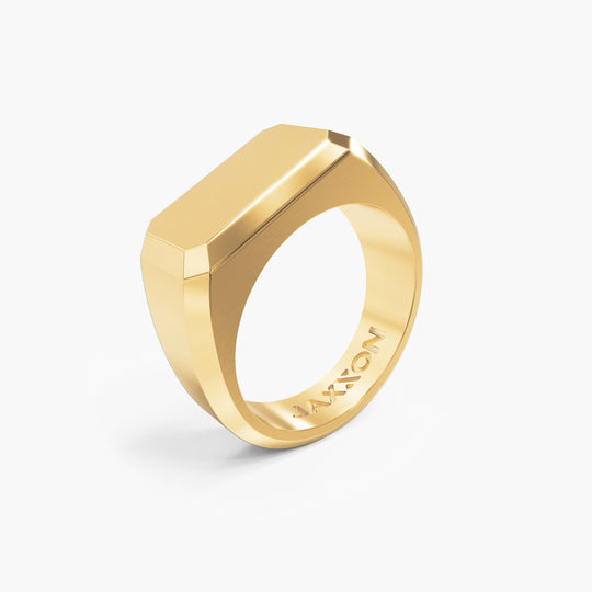 Signet Ring - Gold - Image 1/2