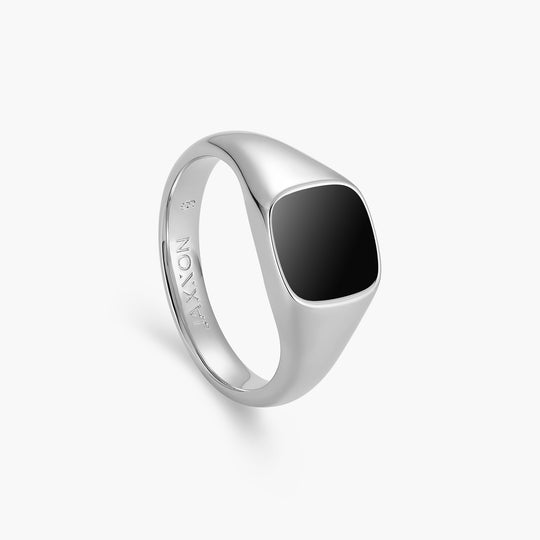 Gemstone Signet Ring | Tribal Silver Ring | Birthstone Ring | Oval Gemstone  Ring | Engraved Silver Ring | Simple Silver Ring | Rings for Men