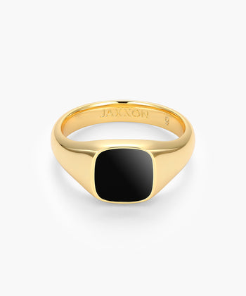 Square Signet Ring - Gold