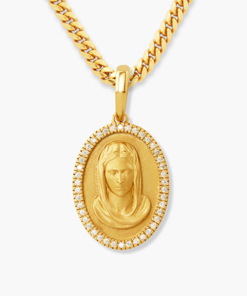 Picture of Studded St. Mary Pendant