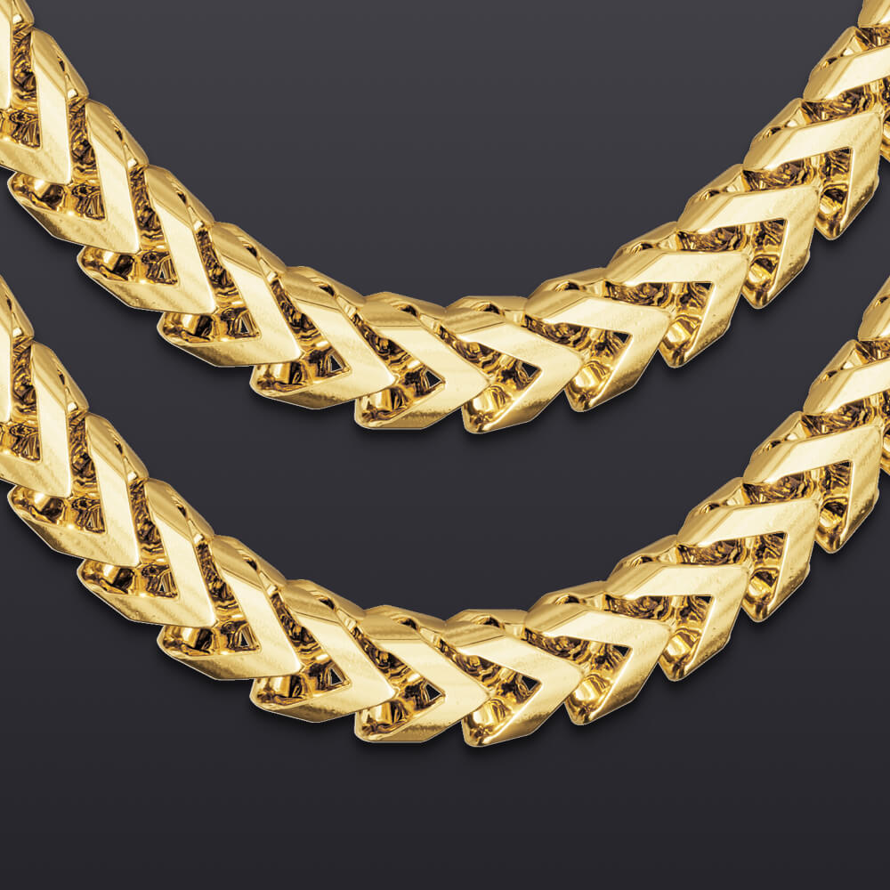 Men S Gold Chain Necklaces Real Gold Chains 925 Sterling