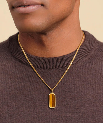 Tiger's Eye Beverly Pendant