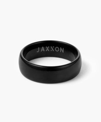 Traditional Tungsten Band - Black