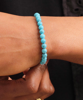 Turquoise Beaded Bracelet