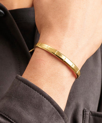 Wilshire Cuff Bracelet - Gold