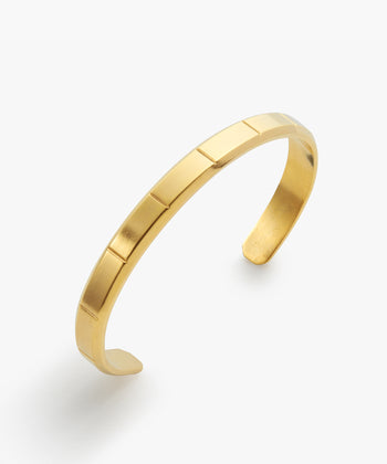 Wilshire Cuff Bracelet - Gold