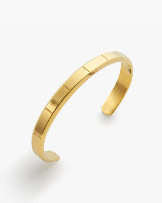 Wilshire Cuff Bracelet - Gold - Image 1/2