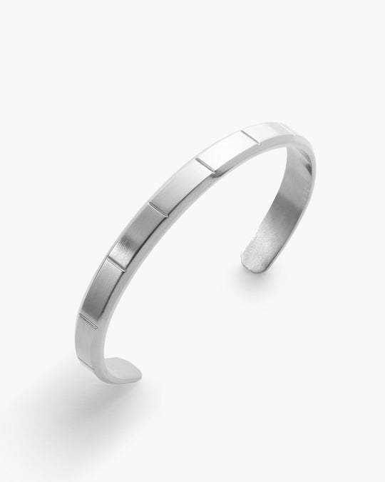 Wilshire Cuff Bracelet  Silver - Image 1/6