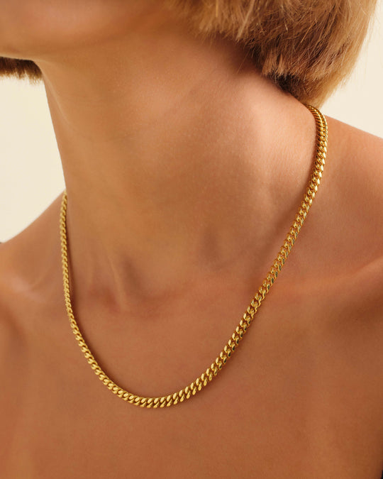 Women's Cuban Link Chain - 5mm - Image 2/2