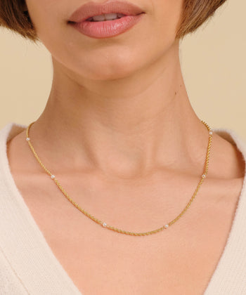 Picture of Women's Pearl Rope Chain