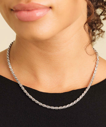 Women's Rope Chain - 4mm