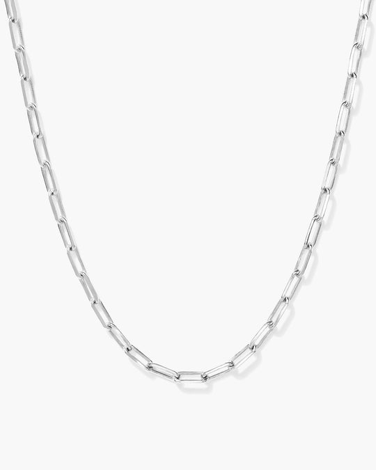 Women's Paperclip Chain  3mm - Image 1/7