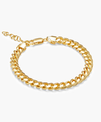 Women's Cuban Link Bracelet - 6mm