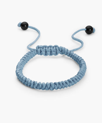 Woven Bracelet - Aqua