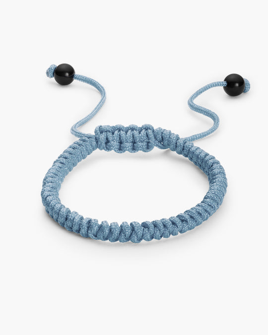 Woven Bracelet - Aqua - Image 1/2