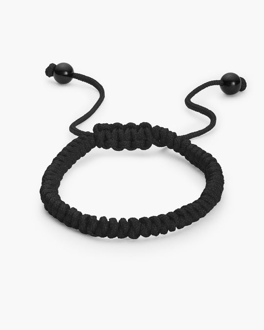 Woven Bracelet - Black - Image 1/2
