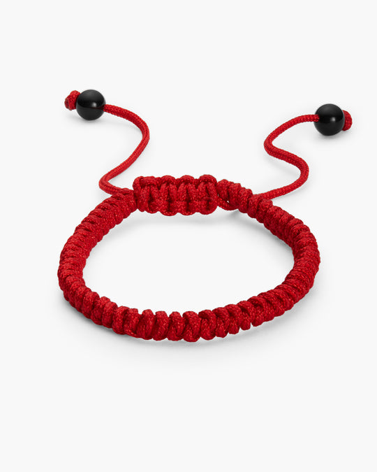 Woven Bracelet - Red - Image 1/2