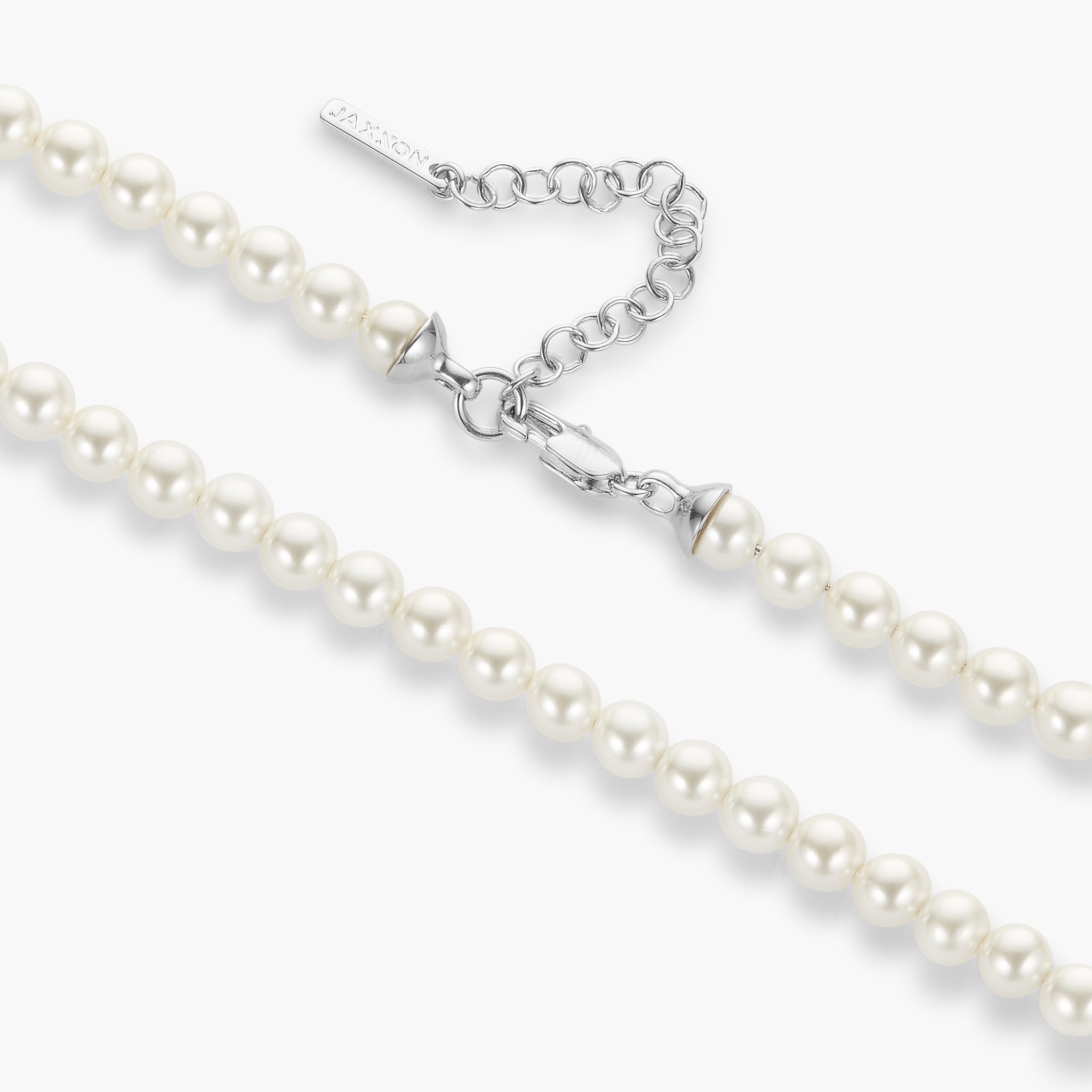 Pearl Necklace for Men | Fresh Water Pearl Chain | 6 Ice, LLC