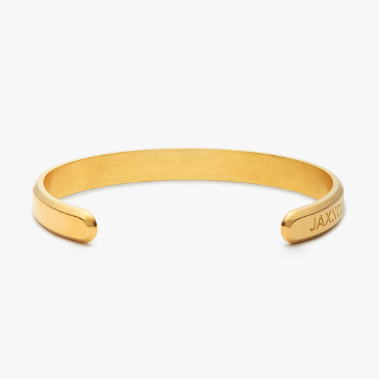 Avenue Cuff Bracelet - Men's Everyday Gold Cuff - JAXXON