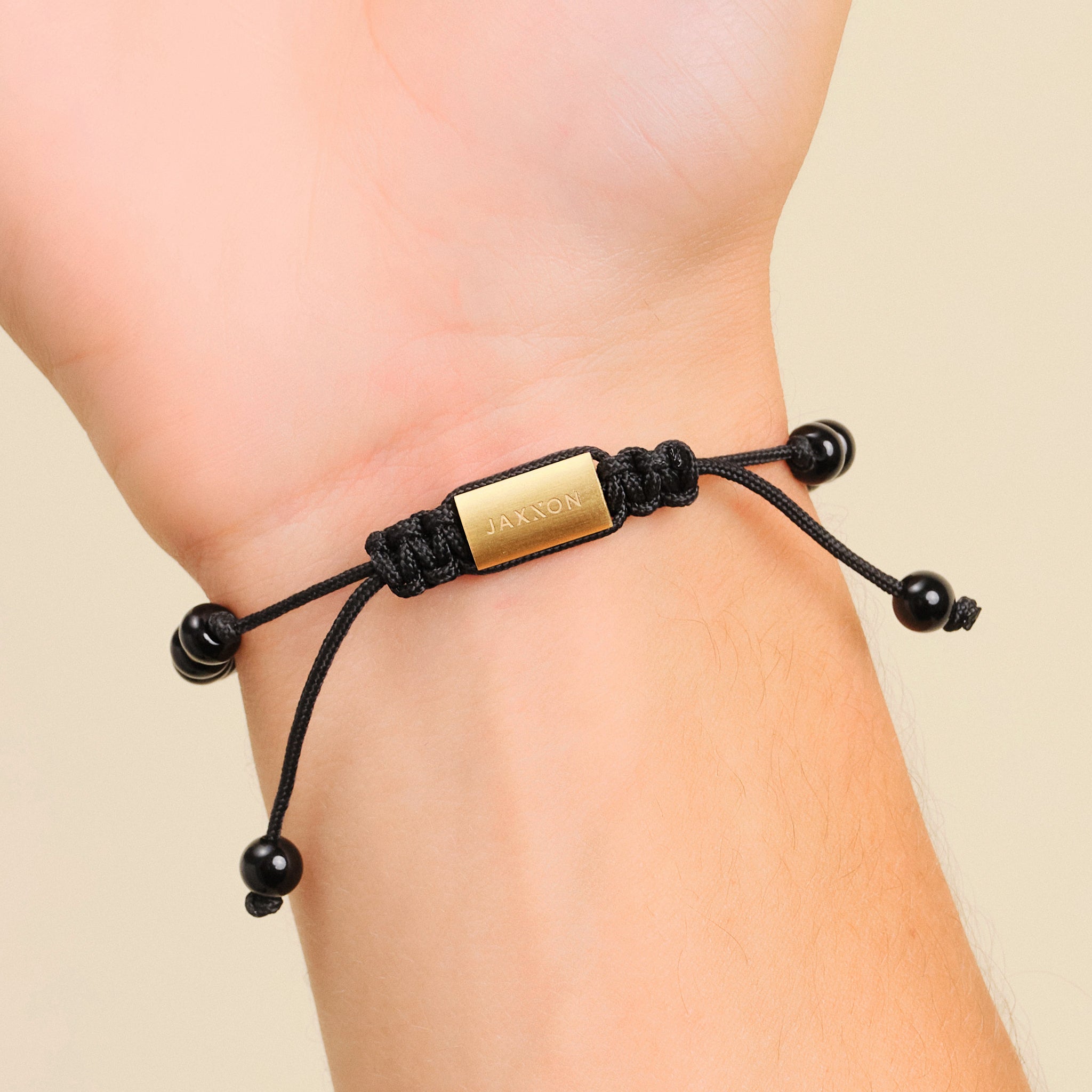 JAXXON Premium Black Bracelet Stack