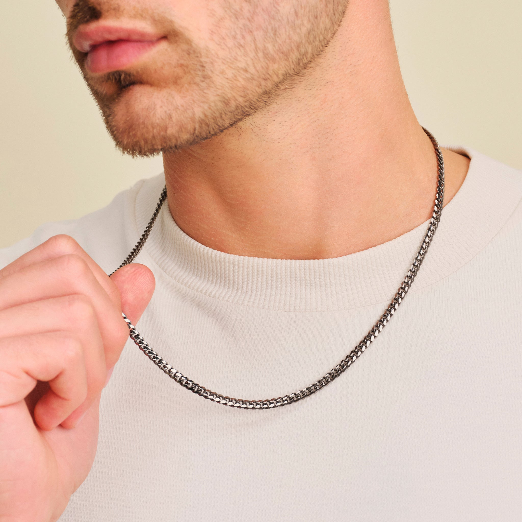 JAXXON 5mm Cuban Link Silver Chain | 20