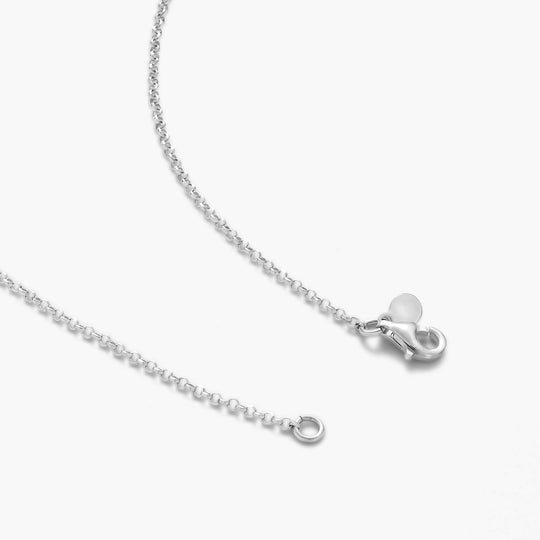 Women's Center Link Charm Chain  1mm - Image 4/7