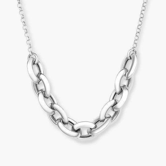 Women's Center Link Charm Chain  1mm - Image 5/7