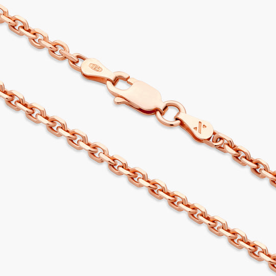 2 Meters Stainless Steel Rose Gold/Gold Link Chain Necklace Bulk Cable 2mm  Width Chain for Jewelry Making Findings DIY Supplies