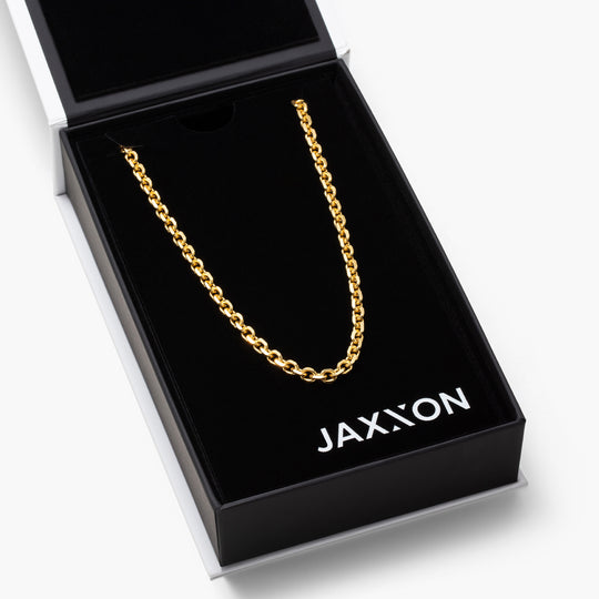 JAXXON 6mm Cable Gold Bracelet