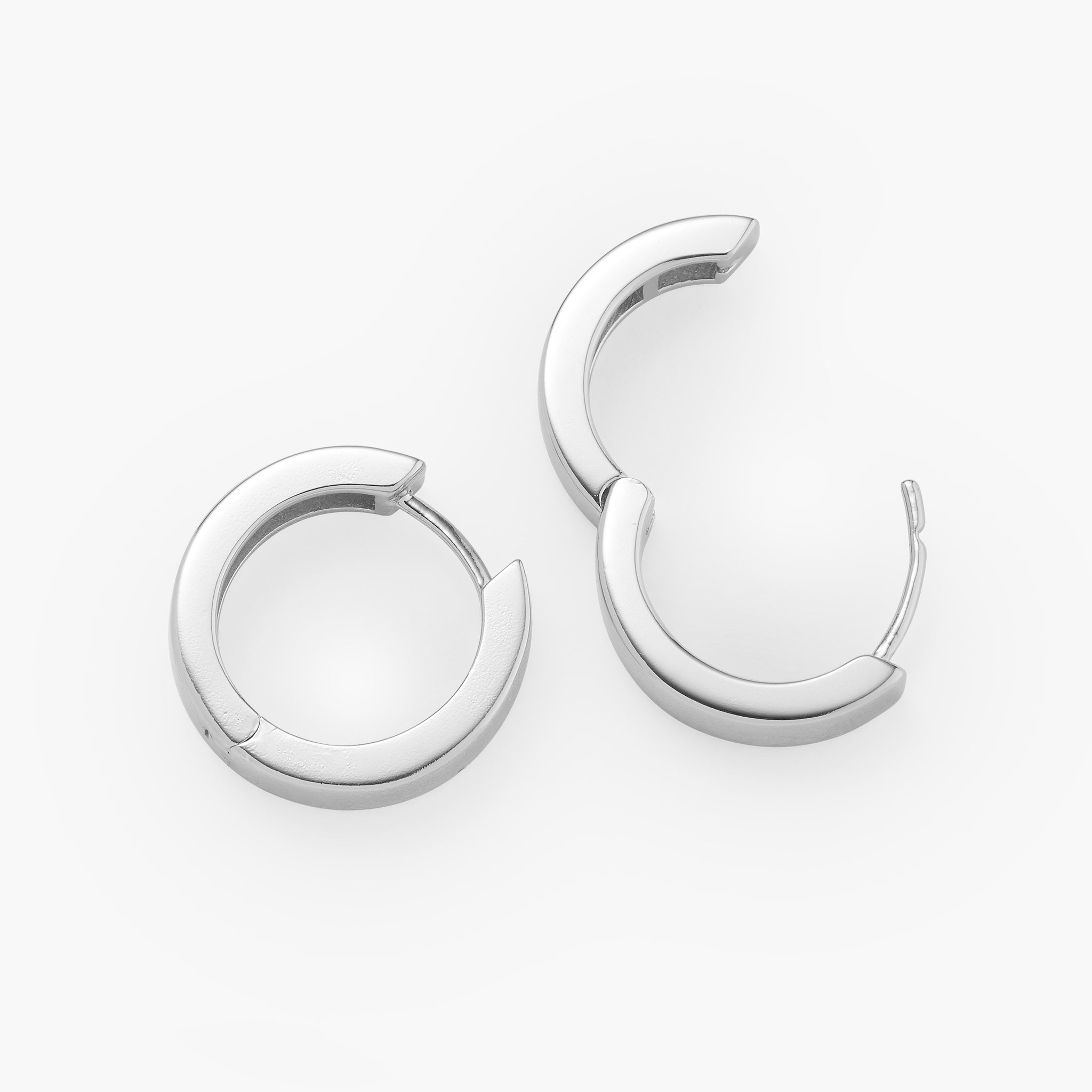 Classic Hoop Earrings - Men's Classic Gold Hoops - JAXXON