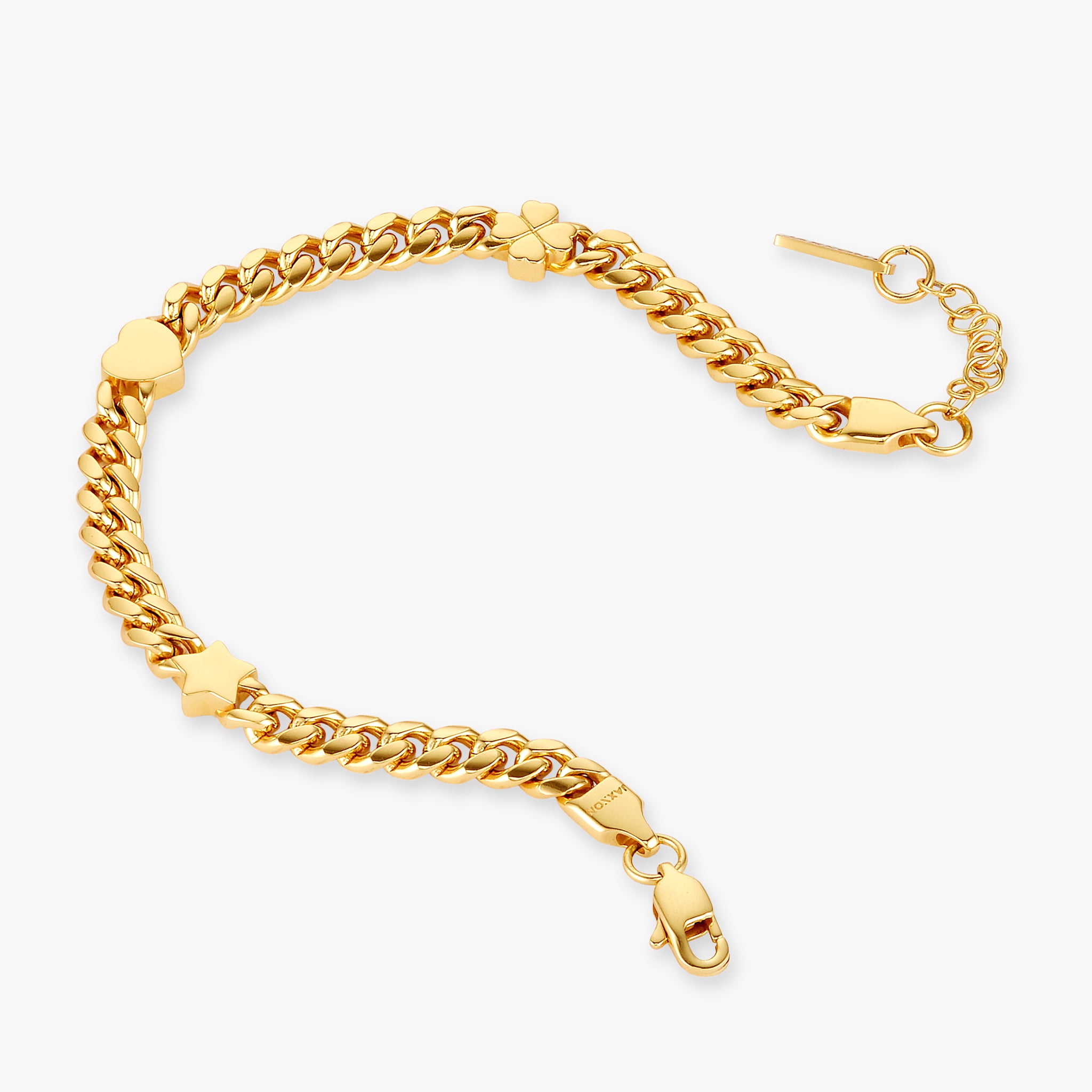 Cuban Link Bracelet - 6mm - Women's Gold Bracelet - JAXXON