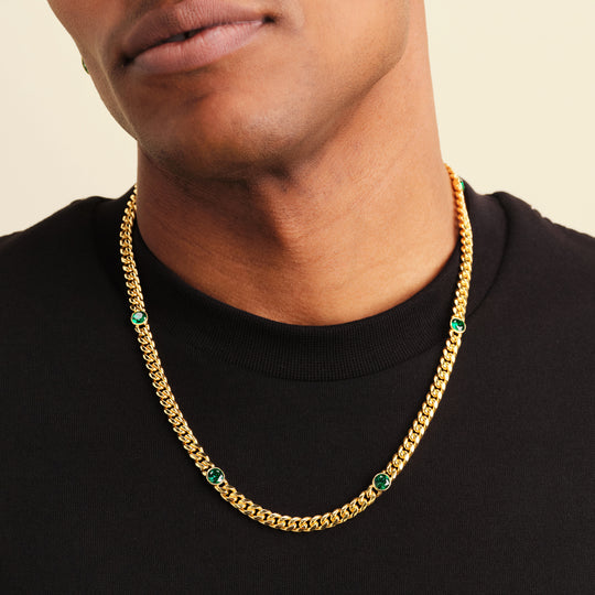 JAXXON Cuban Link Chain - 5mm Gold 22