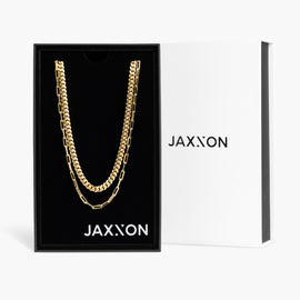 Cuban Link + Paperclip Chain Stack - Women's Bundle - JAXXON
